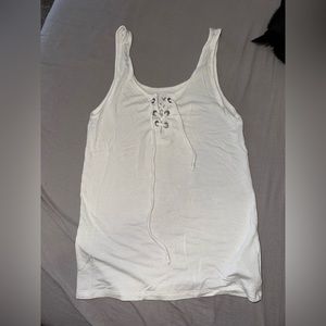 American eagle soft and sexy white tank